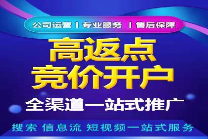 搜索开户返点案例分享：如何赚取丰厚回报